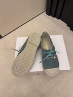 CC 26 Mocassin Loafer Blue Suede 588897