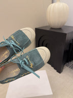 CC 26 Mocassin Loafer Blue Suede 588897