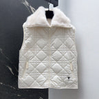 CD 25 Plaid Quilted Clothing Set White Polyester
