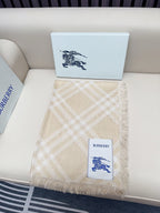 BBR Double-Sided Scarf 190CM Light Beige Cashmere 293317