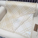 BBR Double-Sided Scarf 190CM Light Beige Cashmere 293317