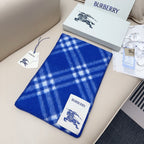 BBR Double-Sided Scarf 182CM Blue White Cashmere 293321