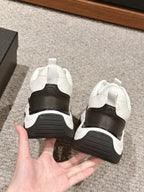 CC CLASSIC SNEAKER IN WHITE MIX BLACK LAMBSKIN