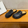 Loewe Campo Mule Black Slide Cowhide 221949