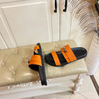 HM Jackson Sandal Orange Cowhide 958036