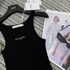 Dior 25C Tank Top Black 228436