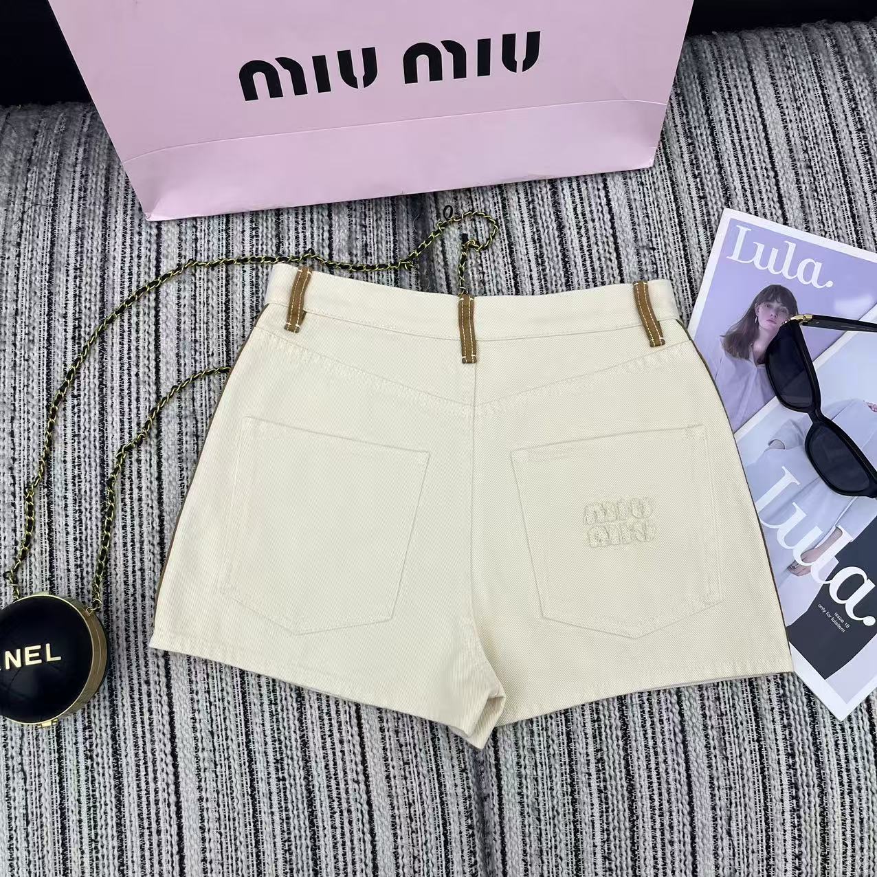 Miu Miu 25 Set White Cotton 279947