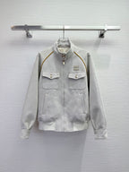 Miu Miu 25 Stand-up Collar Jacket Cotton 304185