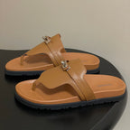 HM Empire Sandal Brown Cowhide 377540