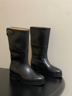 LP 25 Lupo Boot Black Calfskin 534661