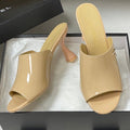 CC 26 Sandal Beige Patent Leather 593321