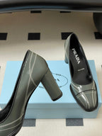 PRA 26SS Pump 70 Dark Olive Green Cowhide 593841