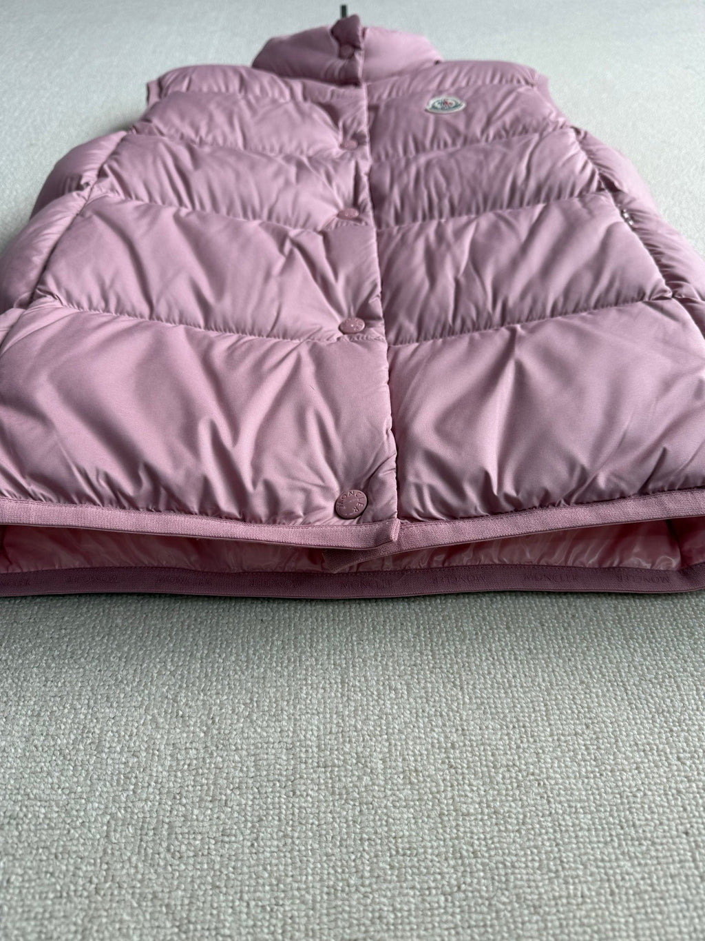 MC 2025 Down Vest Pink Nylon