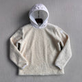 MC 2025 Sweatshirt Ivory White Teddy Felt Fabric