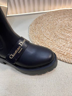 D-Quest Ankle Boot 35mm In Black Calfskin 992669