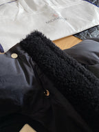 Moncler 2025 Shearling-trimmed Jacket Down Fur