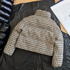 Moncler 2025 Keros Jacket Beige Mix Color Wool Down