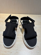 HM Men's Gate Sandal Black Calfskin  655432