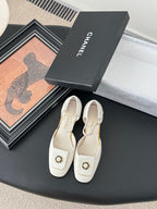 CC 25 Mary Jane White Cowhide 305279
