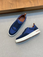 LP 2025 Newport Walk Sneaker Microfibre Navy Blue Suede