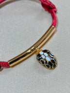 BVL RED SNAKE ROPE BRACELET