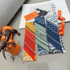 CC Slim Bandeau 120 CM In Colorful Silk Twill 287556