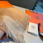 Scarf 180 CM In Beige Mix Light Beige Cashmere  398200