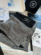 CC Scarf 200 CM In Black Cashmere 403783
