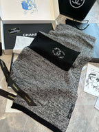 CC Scarf 200 CM In Black Cashmere 403783