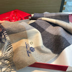 LP Tartan Wish Scarf 180 CM In Colorful Cashmere 428532