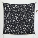 CC 25  Scarf 140CM Black Cashmere 293088