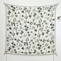 CC 25  Scarf 140CM White Cashmere 293089