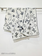 CC 25  Scarf 140CM White Cashmere 293089