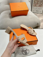 0ASIS SANDAL WHITE CREAM CALFSKIN CLASSIC