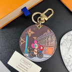 LV Round Charm