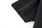 LV Minimalist Design T- shirt Black Coton Spandex