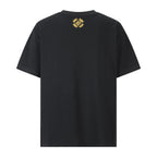 LV Double Sided Logo T-Shirt Black Cotton