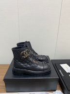 CC Ankle Boots Black Cowhide