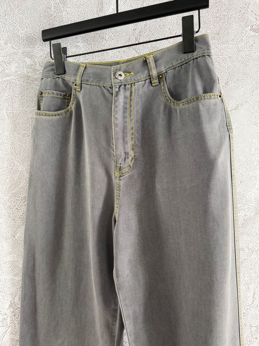 Miu Miu Jeans Gray Cotton