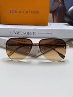 PILOT SUNGLASSES 582591 IN HAVANA METAL BROWN SMOKE LENSES