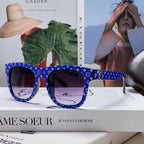 MONOGRAM SUNGLASS 581385 IN BLUE ACETATE FRAME