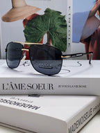 NAVIGATOR FRAME SUNGLASSES 570256 IN METAL