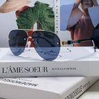 AVIATOR FRAME SUNGLASSES 570223 IN METAL