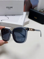 TRIOMPHE SUNGLASSES 573249 IN NAVY BLUE ACETATE METAL LOGO
