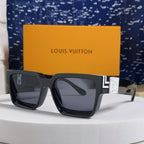 RECTANGLE SUNGLASSES 575849 BLACK IN ACETATE
