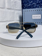 SQUARE FRAME SUNGLASSES 576906 IN METAL