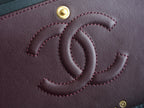 CLASSIC FLAP 25 BLACK LAMBSKIN GOLD HARDWARE