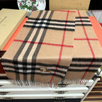 BBR Double-Sided Scarf 180CM Beige Cashmere 293003