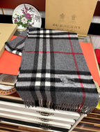 BBR Double-Sided Scarf 200CM Dark Gray Cashmere 293004