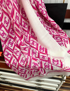 LV Latest Style 200cm White Pink Cashmere 970873